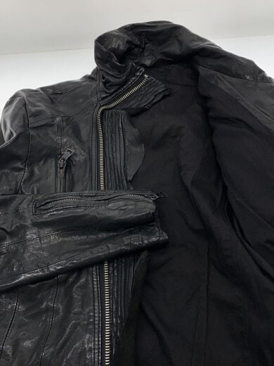 商品画像：レザージャケット・ブルゾン/1/山羊革/BLK/MFB6110// 6