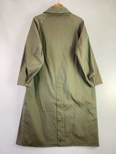 商品画像：ステンカラーコート/36/コットン/GRN/無地/2101036 2