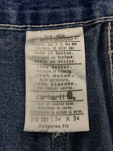 商品画像：ペインターパンツ/34/コットン/IDG/B13 5