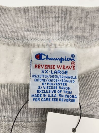 商品画像：スウェット/XXL/コットン/GRY/無地// 3