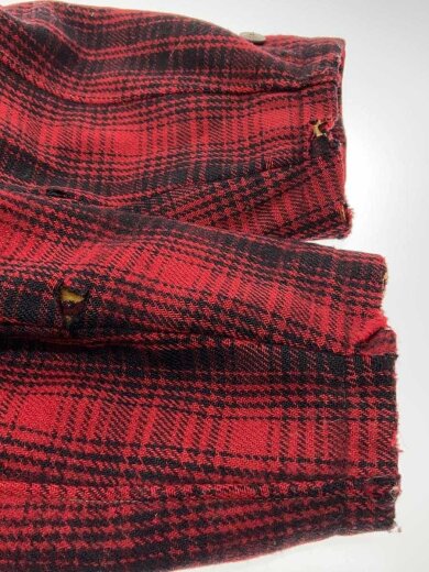 商品画像：ジャケット/42/ウール/RED/チェック 4