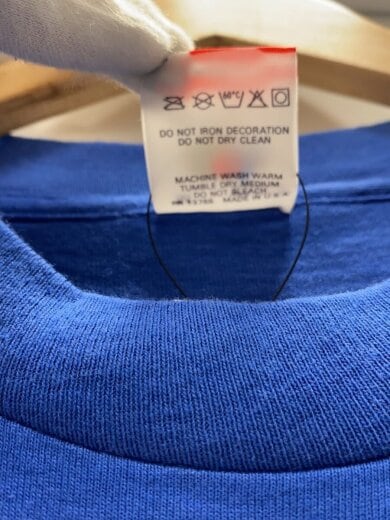 商品画像：Tシャツ/M/コットン/BLU// 6