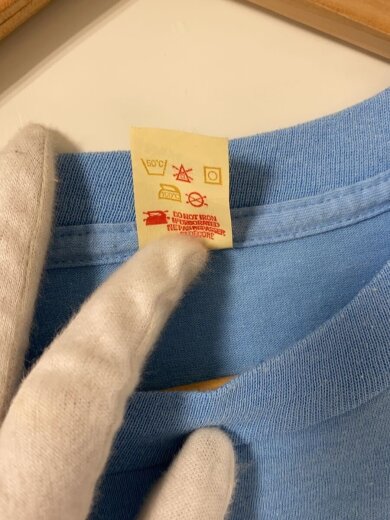 商品画像：Tシャツ/M/コットン/BLU// 4