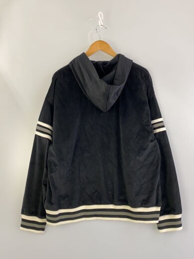 商品画像：ジップパーカー/L/ポリエステル/BLK/無地/BR23AW-C5004 2