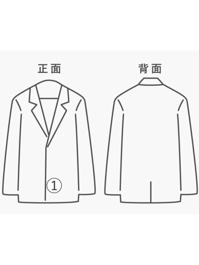 商品画像：ジャケット/38/ポリエステル/BLK/FRD61-371-10// 7