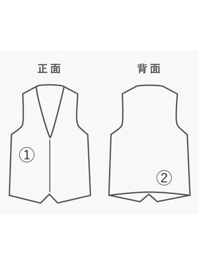 商品画像：ベスト/XL/ポリエステル/BLK/NA72332// 7