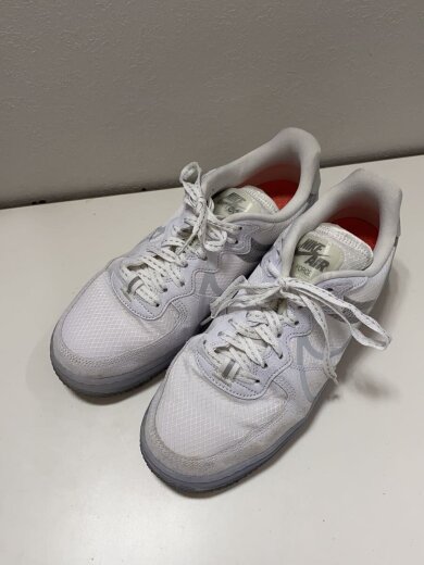 商品画像：AIR FORCE 1 REACT QS/26cm/WHT 2