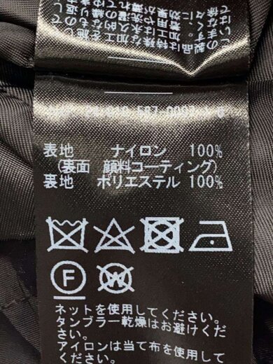 商品画像：ジャケット/--/ナイロン/BLK/無地/24-010-587-0007-1-0 4