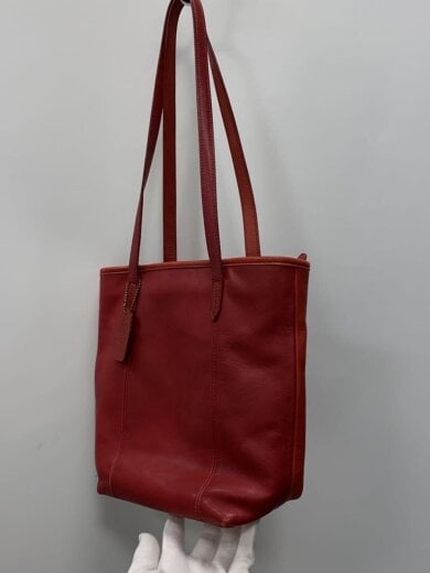 商品画像：トートバッグ/レザー/RED// 2