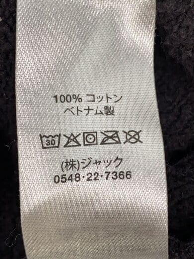 商品画像：スウェット/L/コットン/BLK// 4