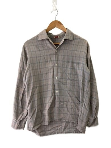 商品画像：60s/長袖シャツ/--/レーヨン/GRY/チェック// 1