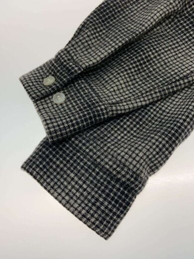商品画像：Acry Woll/長袖シャツ/M/ウール/GRY/チェック/60s// 4