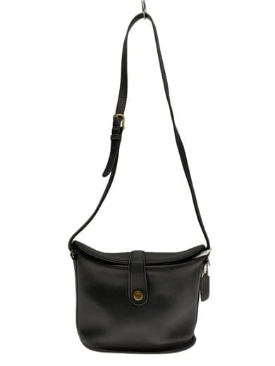 商品画像：ショルダーバッグ/レザー/BLK/4122// 1
