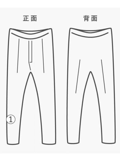 商品画像：ボトム/4/コットン/KHK/無地/PTLME-102M// 7