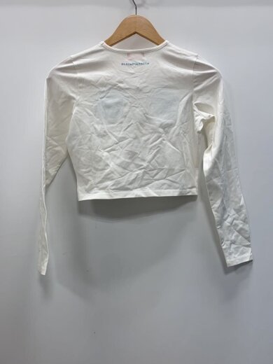 商品画像：長袖Tシャツ/S/コットン/WHT// 2