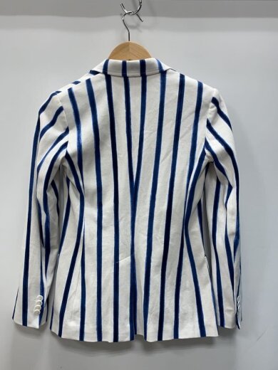 商品画像：テーラードジャケット/0/コットン/WHT/ストライプ/RN41381 2