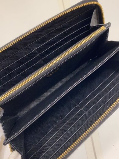 商品画像：長財布/レザー/BLK/レディース// 6