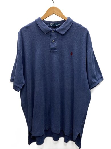 商品画像：ポロシャツ/XXL/コットン/BLU/RN41381// 1