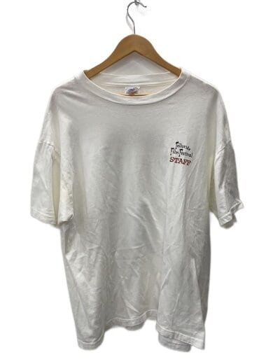 商品画像：Tシャツ/XL/コットン/WHT/USA製/90s/STAFF Tee// 1