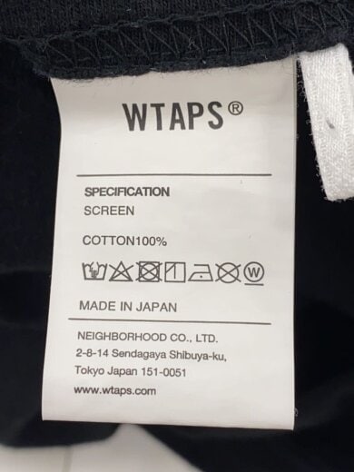 商品画像：長袖Tシャツ/3/コットン/BLK 5