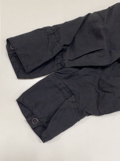 商品画像：長袖シャツ/1/シルク/BLK/d01-02006 6