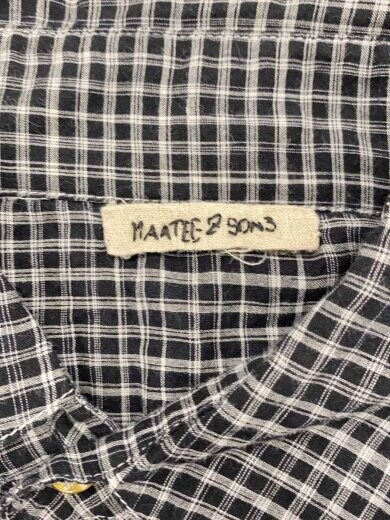 商品画像：長袖シャツ/3/コットン/BLK/MT5303-0605// 3