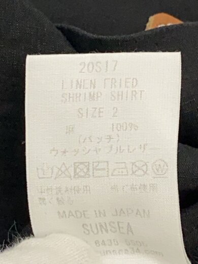 商品画像：半袖シャツ/2/レーヨン/BLK/20s17// 4