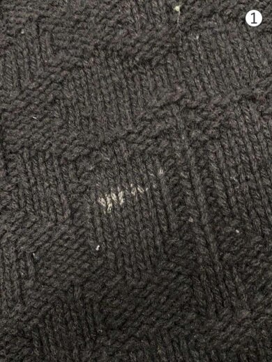 商品画像：ニット・セーター(厚手)/XS/アクリル/BLK// 6