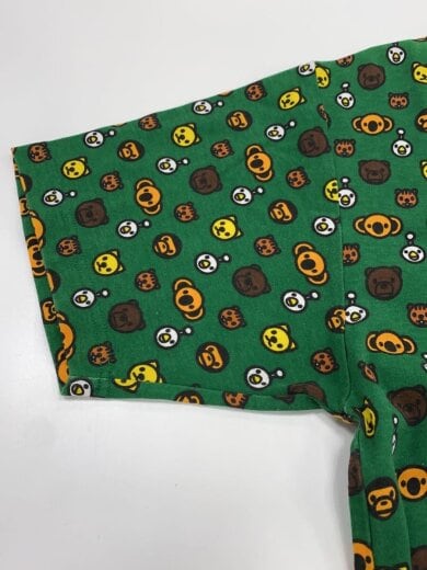 商品画像：Tシャツ/--/コットン/GRN/総柄 5