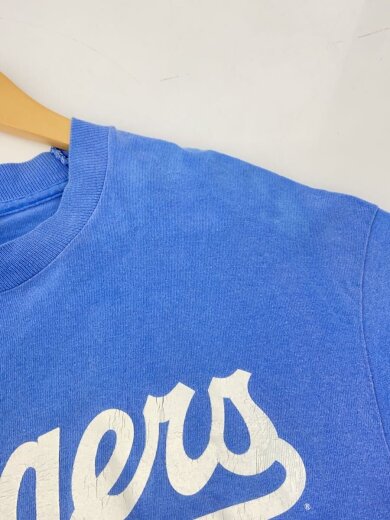商品画像：Tシャツ/M/コットン/BLU/ドジャース/野茂/16番/プリント 4