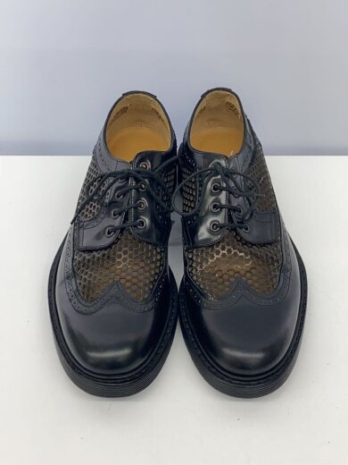 商品画像：パンチングレザーウィングチップ/ドレスシューズ/US10/BLK/レザー 6