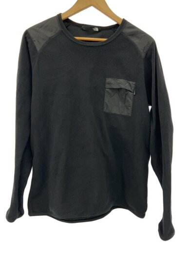 商品画像：フリーススウェット/L/ポリエステル/BLK/無地/NL11861 1