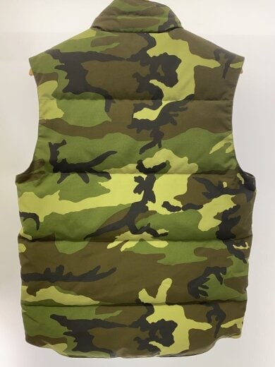 商品画像：ダウンベスト/M/ポリエステル/GRN/カモフラ/4151M 2