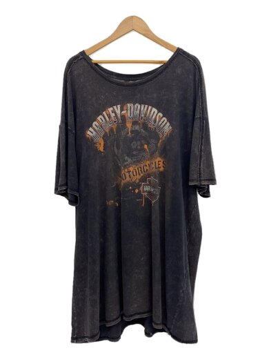 商品画像：Tシャツ/3XL/コットン/BLK/無地 1