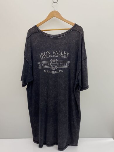 商品画像：Tシャツ/3XL/コットン/BLK/無地 2