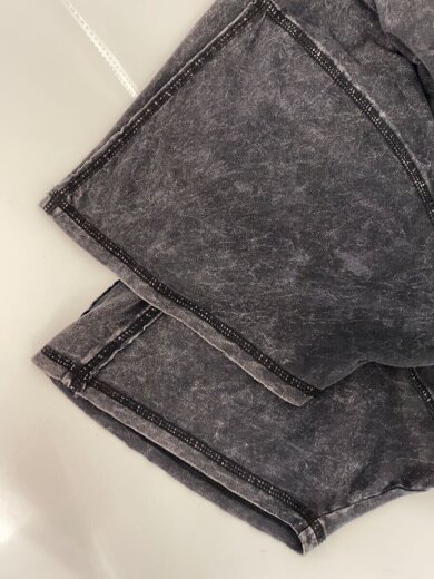 商品画像：Tシャツ/3XL/コットン/BLK/無地 4