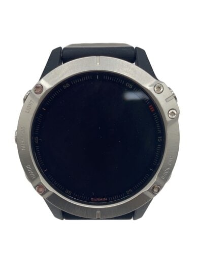 商品画像：スマートウォッチ/デジタル/ラバー/SLV/BLK/チタン/010-02158-53 1