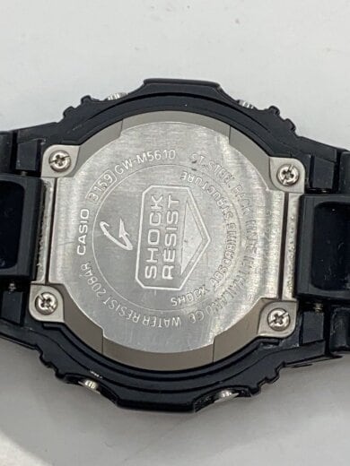 商品画像：ソーラー腕時計_G-SHOCK/デジタル/ラバー/BLK/BLK/SS 3