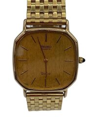 クォーツ腕時計/アナログ/GLD/GLD/dolce