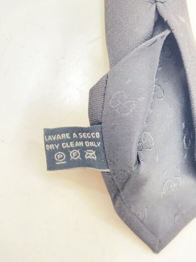 商品画像：ネクタイ/シルク/BLK/メンズ 5