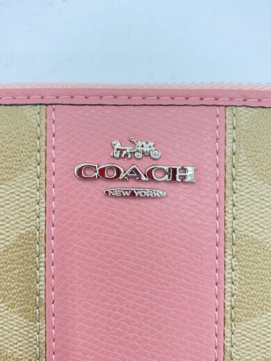 商品画像：長財布_シグネチャー_総柄/キャンバス/PNK/総柄/レディース 3