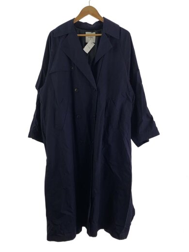 商品画像：コート/1/コットン/NVY/無地/18101-0031 1