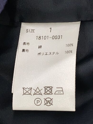 商品画像：コート/1/コットン/NVY/無地/18101-0031 4