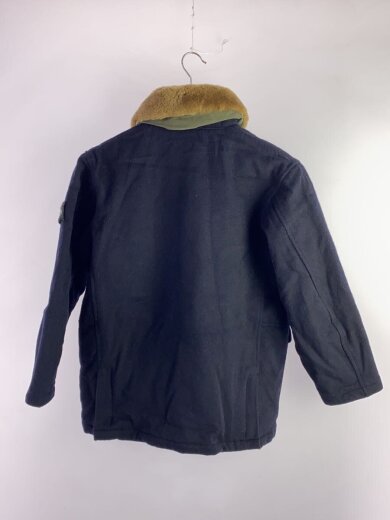 商品画像：コート/--/ウール/NVY/無地/7315// 2