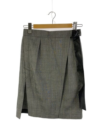 商品画像：スカート/34/ウール/GRY/fbsk49amd 1