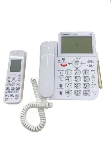 商品画像：電話機 VE-GD69DW-W 1