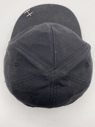 商品画像：キャップ/--/ナイロン/BLK/無地/メンズ 4