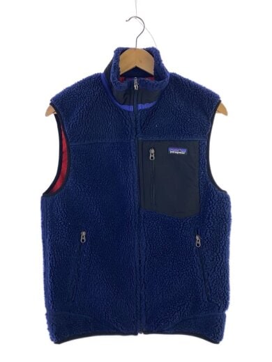 商品画像：フリースベスト/S/ポリエステル/BLU/無地/sty23047fa14 1