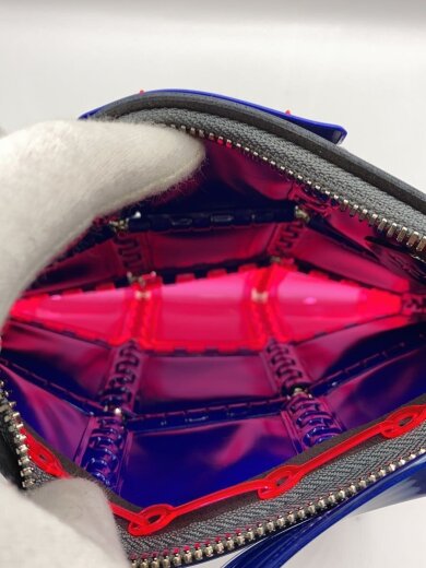 商品画像：52by hikarumatsumura/ショルダーバッグ/PVC/BLU/無地 6