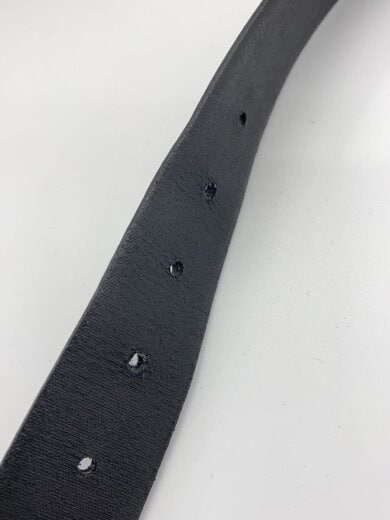 商品画像：ベルト/レザー/BLK/無地/メンズ 6